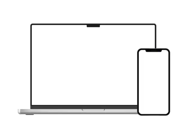 a mockup of a laptop and mobile device showcasing [project]